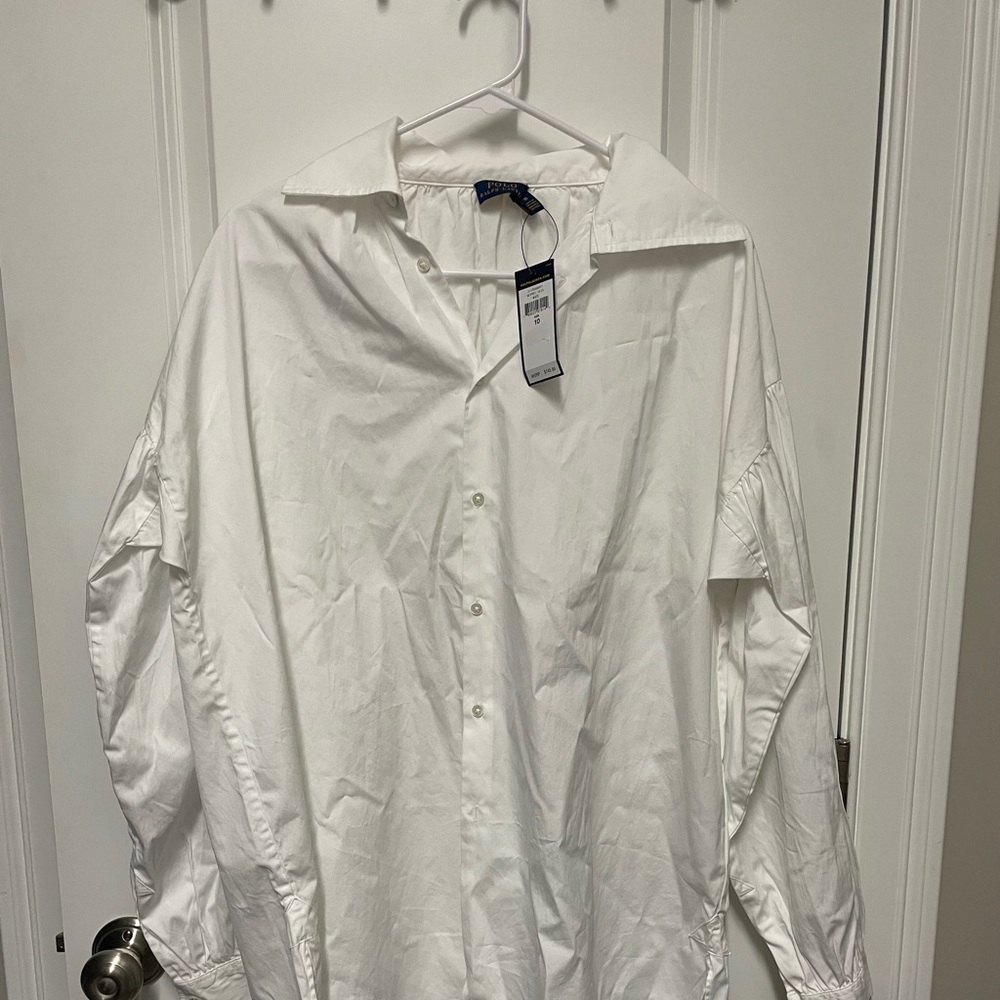 100% cotton button down shirt